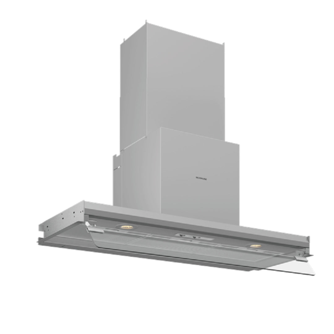 SILVERLINE 3129.9.733.09 Cappa Cucina Aspirante Sottopensile Incasso Inox Touch Control 465 m³/h cm. 90 X 31 X 52 cm
