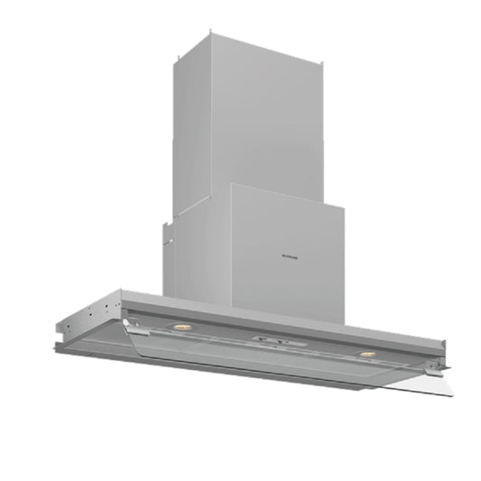 SILVERLINE 3129.9.733.09 Cappa Cucina Aspirante Sottopensile Incasso Inox Touch Control 465 m³/h cm. 90 X 31 X 52 cm