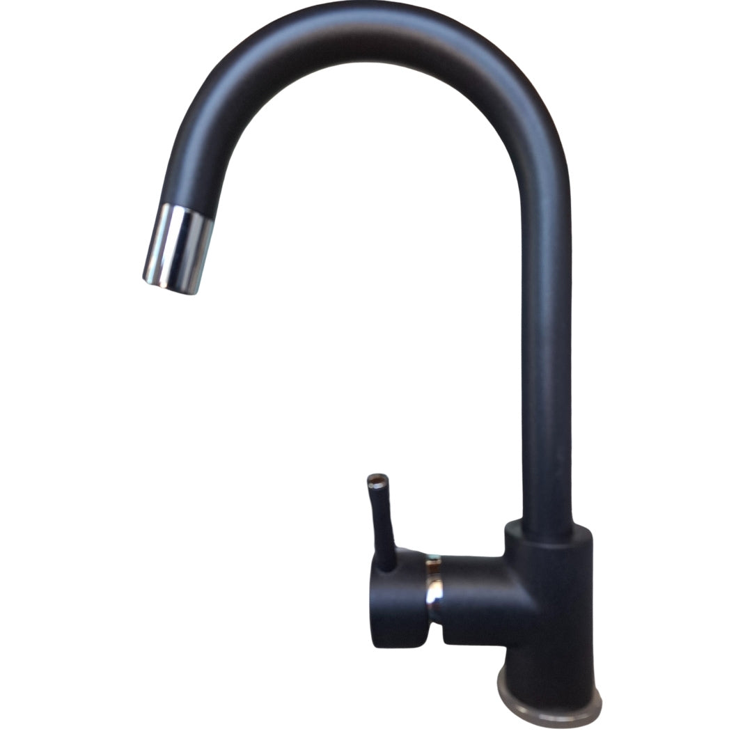 PAINI MILME 781Z591ABSPA Rubinetto Miscelatore Lavello Cucina Canna Alta Estraibile Antracite