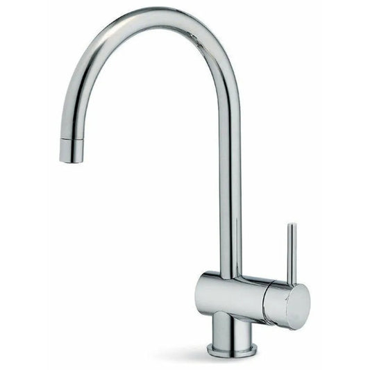 NWEFORM MAKI 71820/21.018 Miscelatore Cucina Monocomando Bocca Tonda Girevole Cromo