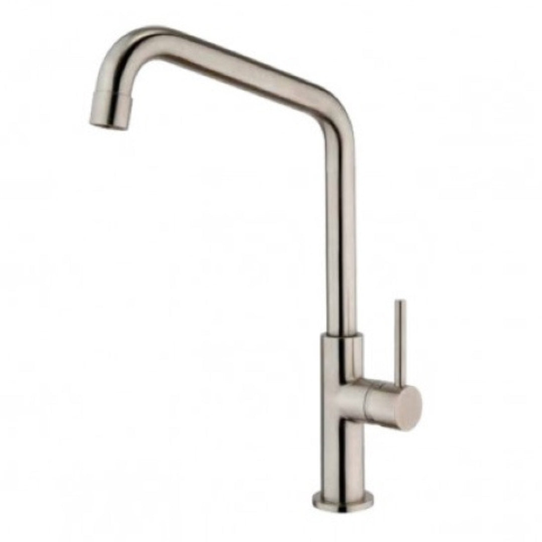 PAINI MAK IXA1572SPA Rubinetto Miscelatore Monocomando Girevole Moderno Inox Satinato
