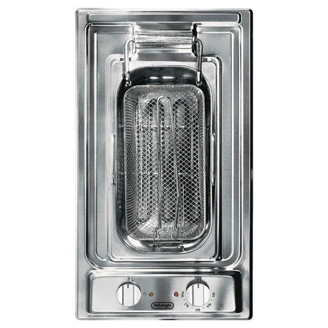 DE LONGHI DOMINO FRI13-2 Friggitrice Incasso Inox Zona Fredda 2,5 Lt. cm. 30 x 51