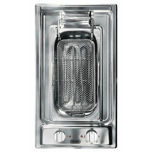 DE LONGHI DOMINO FRI13-2 Friggitrice Incasso Inox Zona Fredda 2,5 Lt. cm. 30 x 51