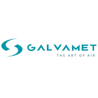 GALVAMET 0ISLV060F875LWL SLIVER 60/F PLASMA Cappa a Incasso Filtrante Anticondensa 466 m3/h Inox cm. 60 x 41 x 46
