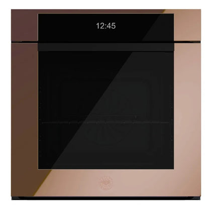 BERTAZZONI MODERN FMOD6117PTM3 Forno Elettrico Pirolitico da Incasso 76 L Air Fry TFT Touch Bronzo Specchio cm. 60 x 60