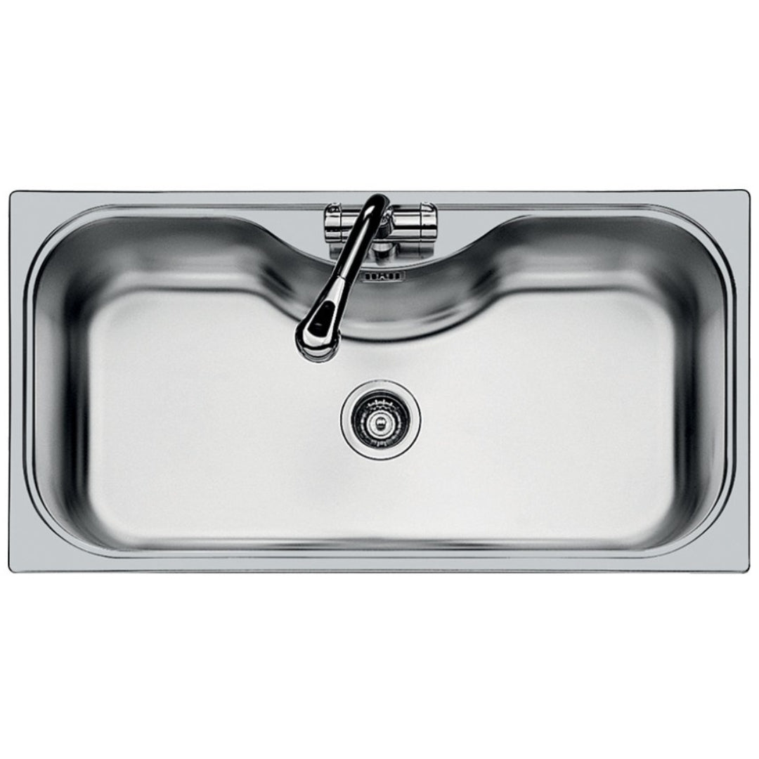 FOSTER URAGANO 1555600 Lavello Incasso Sopratop 1 Vasca Inox cm 97 x 50
