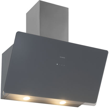 SILVERLINE SOHO DROP 3457.9.733.03 Cappa Parete 3 Velocità Nera Vetro e Acciaio cm. 89,6 x 39,5 x 113