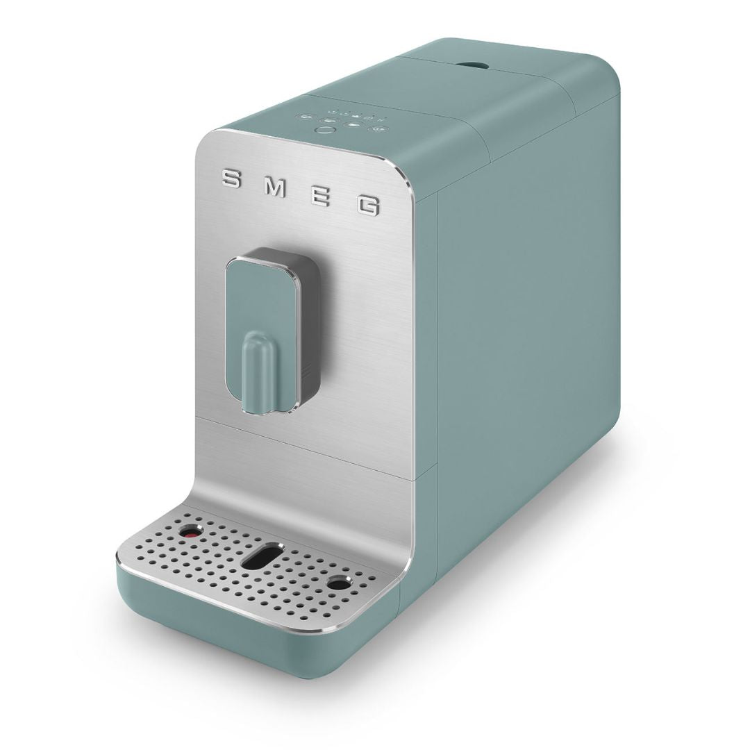 SMEG BCC01EGMEU Macchina Caffè Espresso Automatica Verde Smeraldo 1350W 1.4 Lt.
