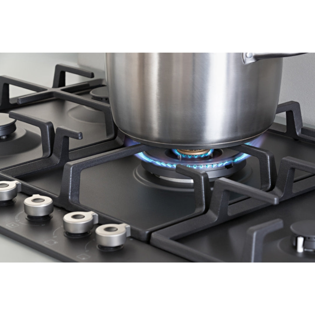 BERTAZZONI PROFESSIONAL P604LPROX Piano Cottura 4 Fuochi Gas Inox Tripla Corona cm. 60 x 52