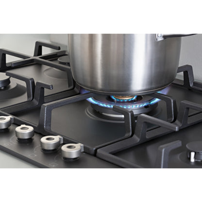 BERTAZZONI PROFESSIONAL P604LPROX Piano Cottura 4 Fuochi Gas Inox Tripla Corona cm. 60 x 52
