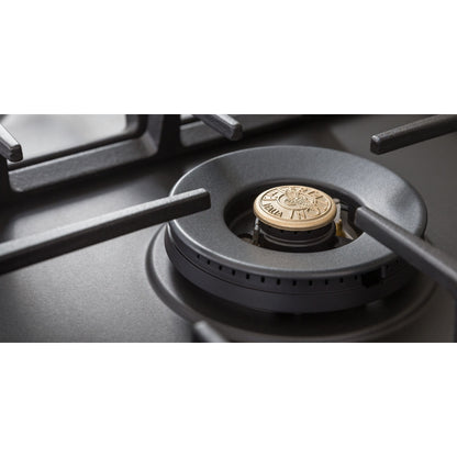BERTAZZONI PROFESSIONAL P604LPROX Piano Cottura 4 Fuochi Gas Inox Tripla Corona cm. 60 x 52