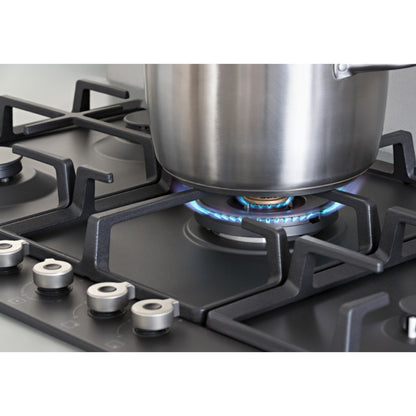 F.LLI BERTAZZONI PROFESSIONAL P755CPROX Piano Cottura 5 Fuochi Gas Inox cm. 75 x 52