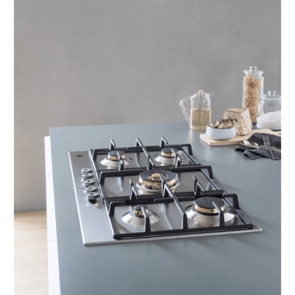 F.LLI BERTAZZONI PROFESSIONAL P755CPROX Piano Cottura 5 Fuochi Gas Inox cm. 75 x 52
