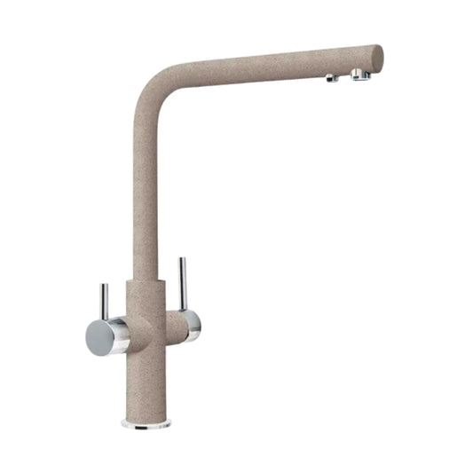 FRANKE NEPTUNE 115.0370.708 Miscelatore Cucina 2 Funzioni Acqua Filtrata Sahara 3 Vie