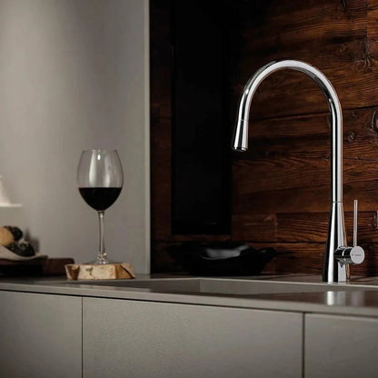 Newform Ycon EINF-64215/21.018 Miscelatore Cucina Monocomando Doccetta Estraibile