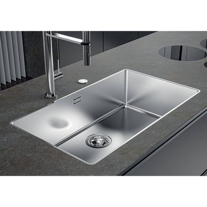 Foster Phantom 4340001 Lavello da Incasso Sopratop - Filotop 1 Vasca Acciaio Inox mm. 416 x 416